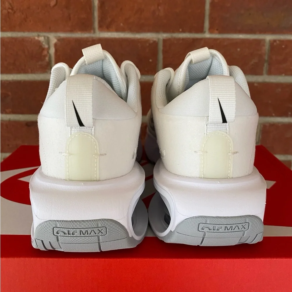 Nike Air Max Intrlk Women’s White Grey New Sneakers NIB Lifestyle Shoes - Picture 4 of 10